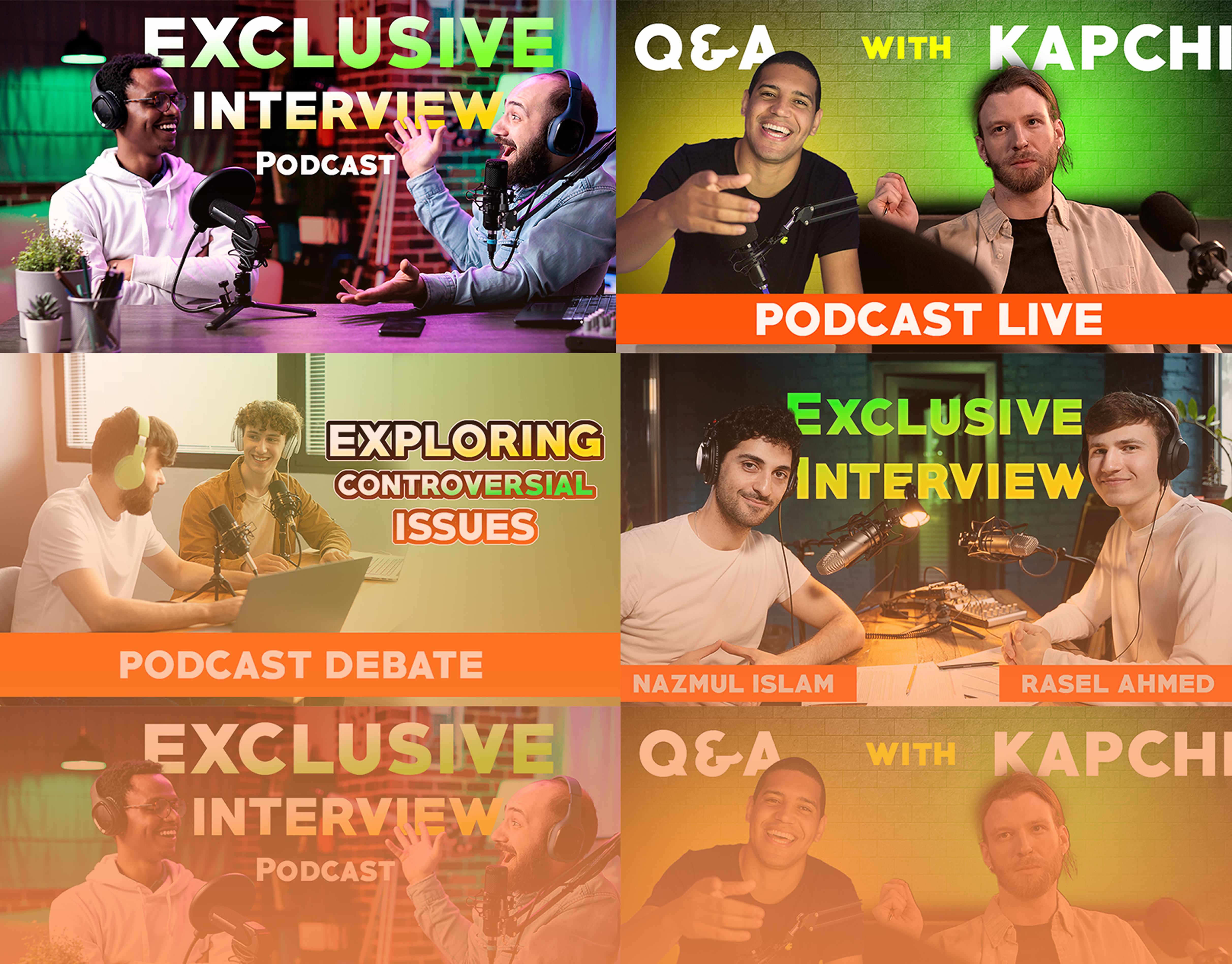 Podcast Thumbnail Design